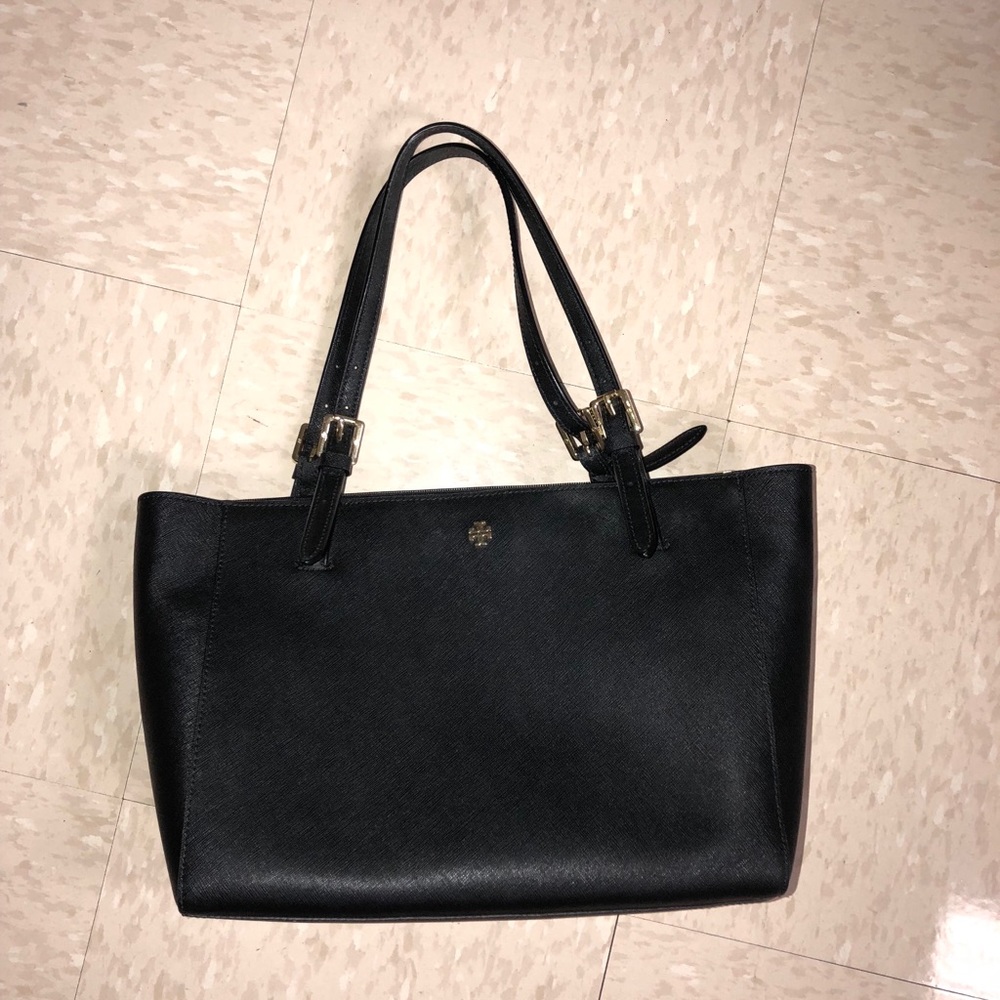 Tory Burch York Tote Small Black Used